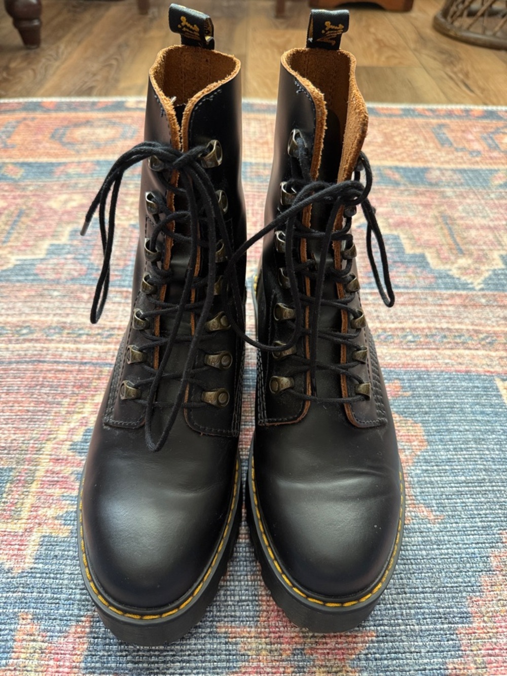 Dr. Martens Black Combat Boots